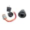 Cole Hersee Sealed Ignition Switch, Accessory-Off-Ignition, Accessory-Start w/Deutsch Pigtail 95060-50-BP - alternate 4
